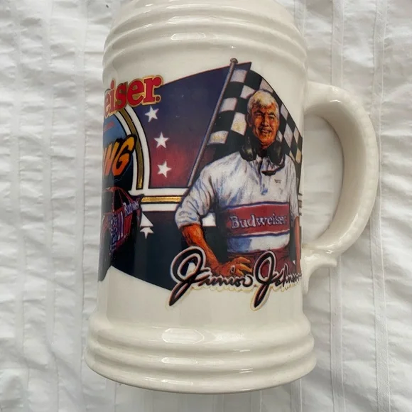 Vintage 1992 Budweiser Racing Series Stein. Bill Elliot x Junior Johnson - Picture 5 of 5